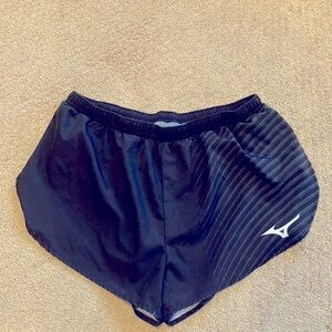Mizuno performance running short black size xs